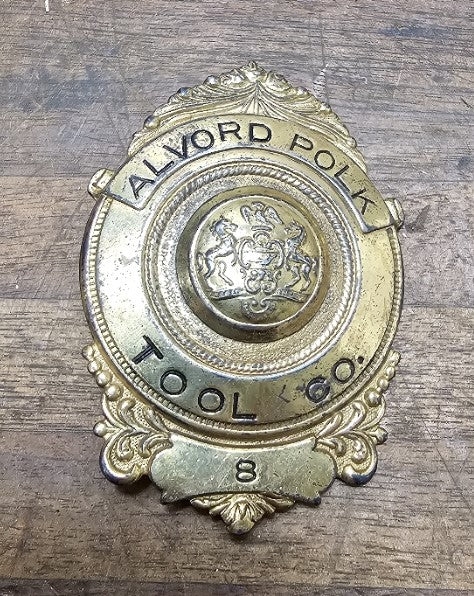 Obsolete Original Guard Badge from ALVORD POLK TOOL WORKS MILLERSBURG PA